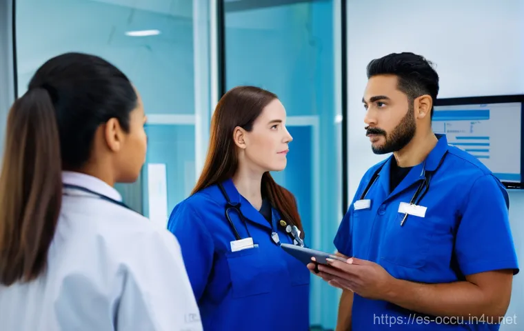 응급구조사 논술 시험 준비 - **Prompt: Empathetic Communication with a Patient**
    "A compassionate male EMT, in his early 30s,...