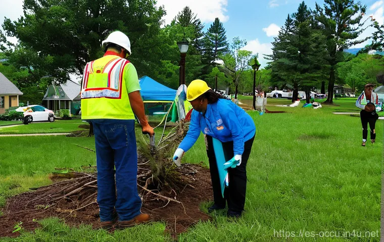 응급구조사와 응급재난 체계 - **Prompt 2: Advanced Technology in Emergency Management**
    "A dynamic scene showcasing the integr...