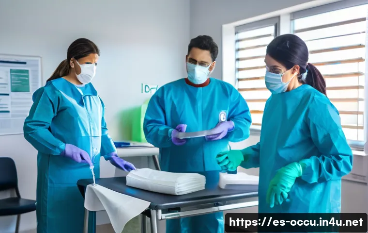 응급구조사와 2차 감염 방지 관련 이미지 2