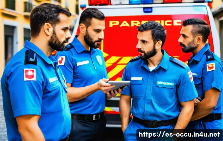 응급구조사와 출동 준비 과정 관련 이미지 1