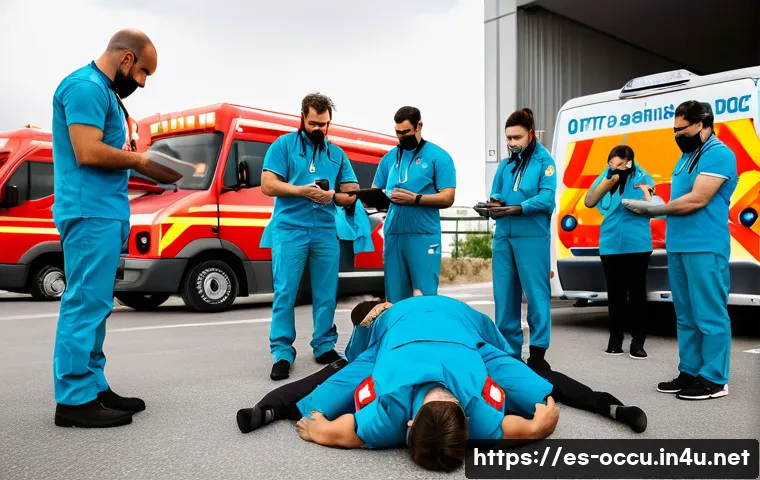응급구조사와 출동 준비 과정 관련 이미지 2